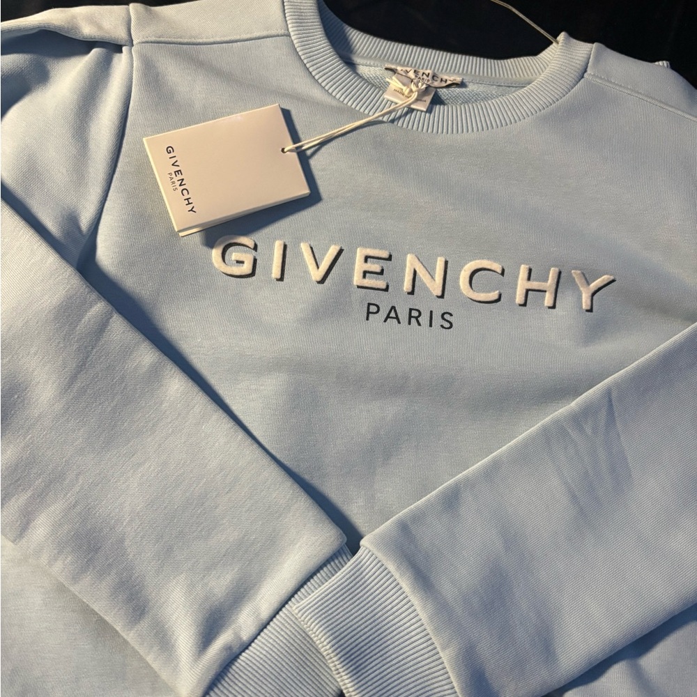 Givenchy Sky Blue Crewneck